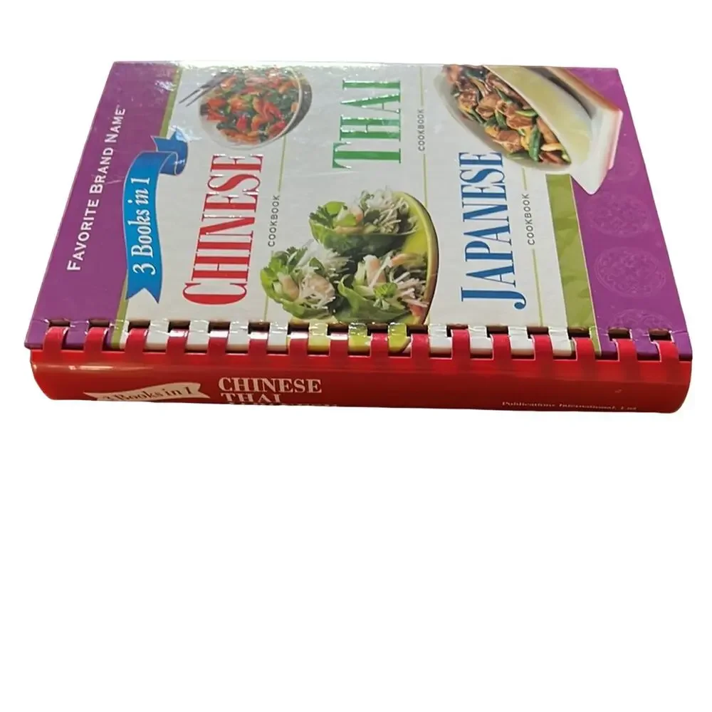 Favorite Brand Name Cookbook 3 in 1 Chinese Thai, Japanese Cooking Asian Cuisine